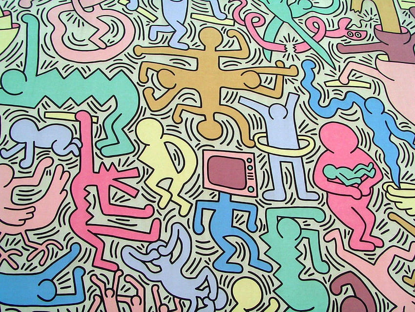 Keith Haring HD-Hintergrundbild