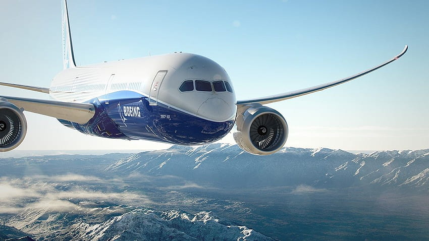 เครื่องบินโบอิ้ง 787 Dreamliner 2 - 1280 X 720 โลโก้โบอิ้ง วอลล์เปเปอร์ HD