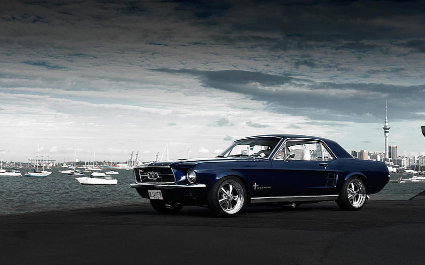 car, Ford, Ford Mustang / and Mobile Background, Vintage Ford Mustang HD wallpaper