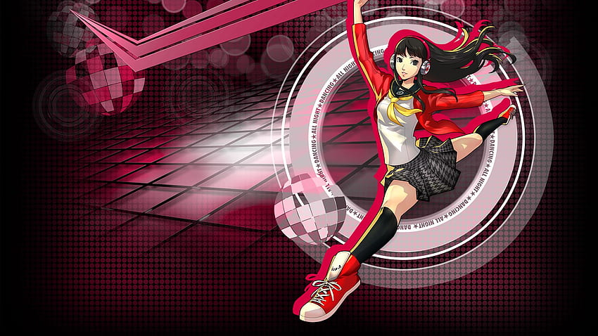 Persona 4: Dancing all Night - Yukiko Amagi, Fan Art Persona HD wallpaper