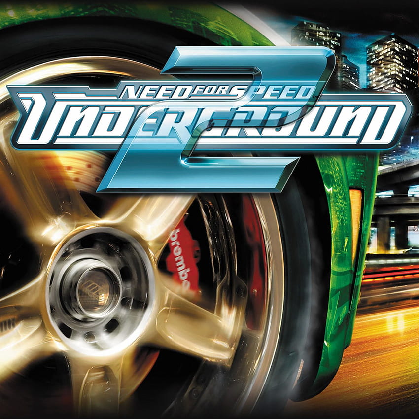 Игри - NFS Underground 2 - iPad iPhone, лого на Need for Speed HD тапет за телефон