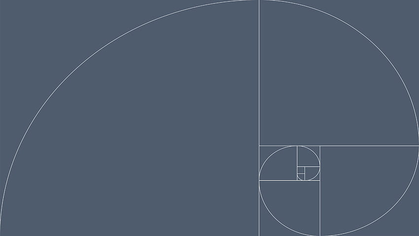 Fibonacci dizisi, Altın oran, Grafik tasarım, Fibonacci Spirali HD duvar kağıdı