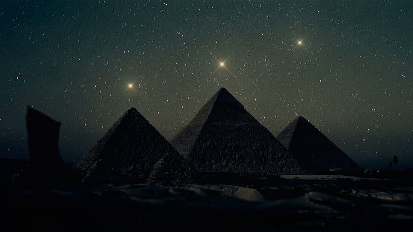 Uralte Weisheit – Heilige Ausrichtung und das Stern Orion HD-Hintergrundbild