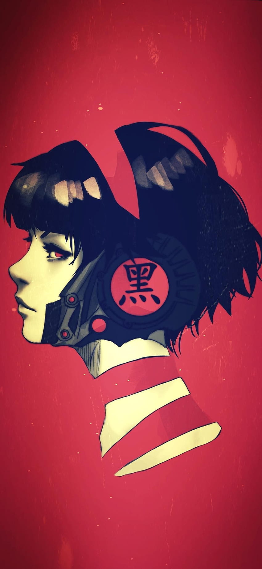 Headphone Girl []. Girl with headphones, Anime , Headphones art, 1080X2340 Anime HD phone wallpaper