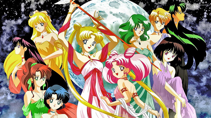 Sailor Moon character gathering - Anime, Sailor Moon Characters PC HD wallpaper