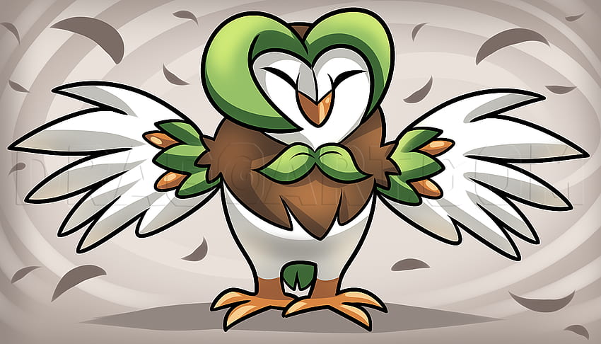 How To Draw Dartrix, Step by Step, Drawing Guide HD wallpaper
