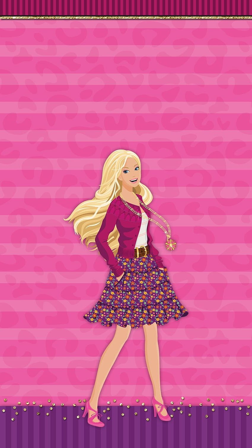 Barbie iPhone - Barbie Pink iPhone - & Latar Belakang, Barbie dan Ken wallpaper ponsel HD