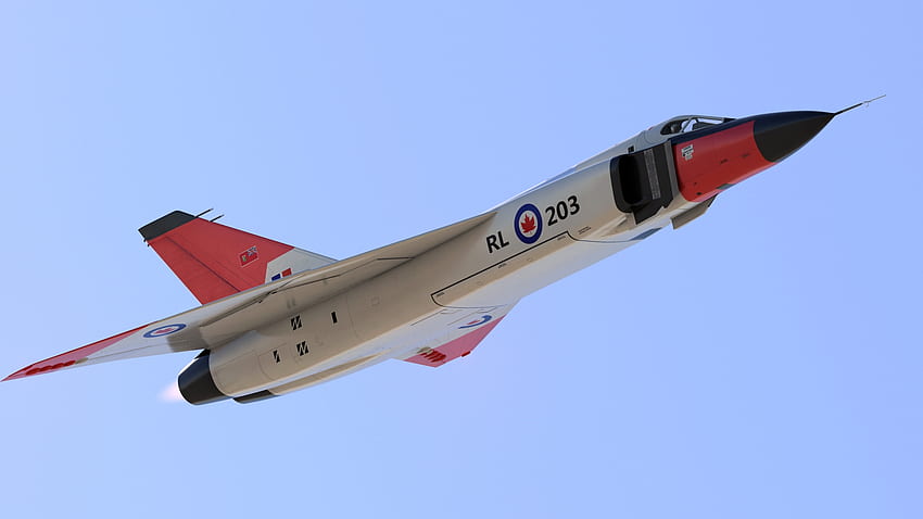 Avro Kanada CF-105 Strzałka, CF-105, Kanada, Strzałka, Wojsko, Samolot, Samoloty, Avro Tapeta HD