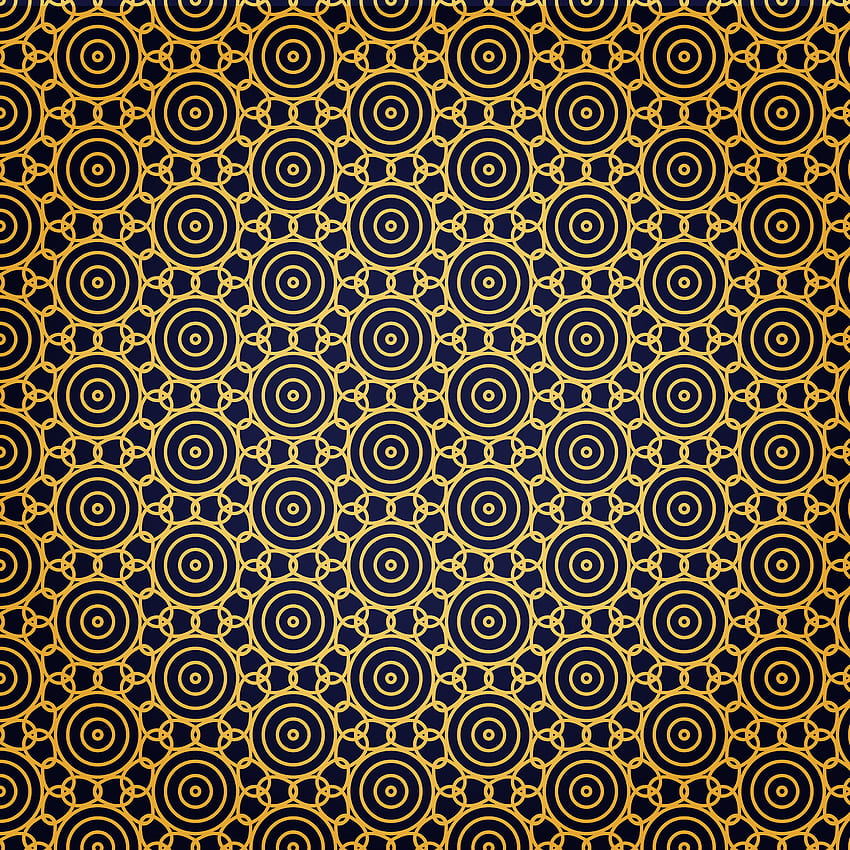 Circles Pattern Golden Circles Abstraction Hd Phone Wallpaper Pxfuel