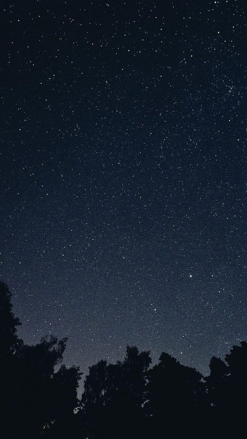 Dunkler nächtlicher Himmelshintergrund, dunkler Himmel mit Sternen HD-Handy-Hintergrundbild