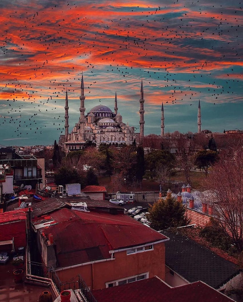 Turquie d'Istanbul, nuage, ciel Fond d'écran de téléphone HD