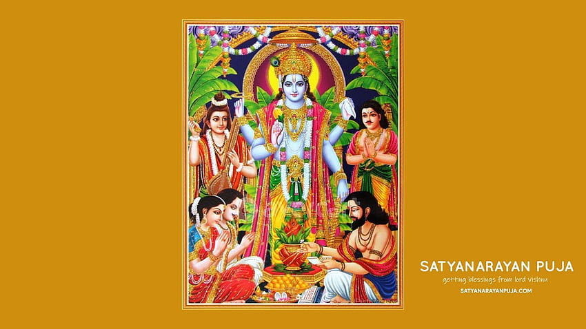 Satyanarayan Puja, Satyanarayana HD wallpaper