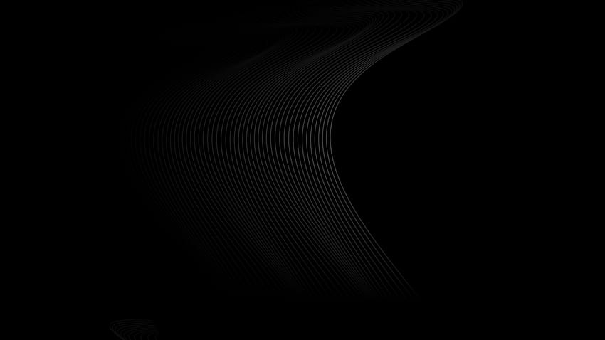 / lines, simple background, abstract, , , dark, black, dribbble, oled, 3840x2160 Dark HD wallpaper