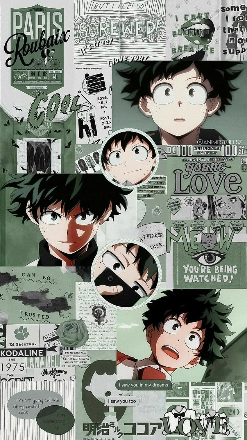 My Hero Academia Ship And Other Content, Cute Aesthetic Deku HD phone ...