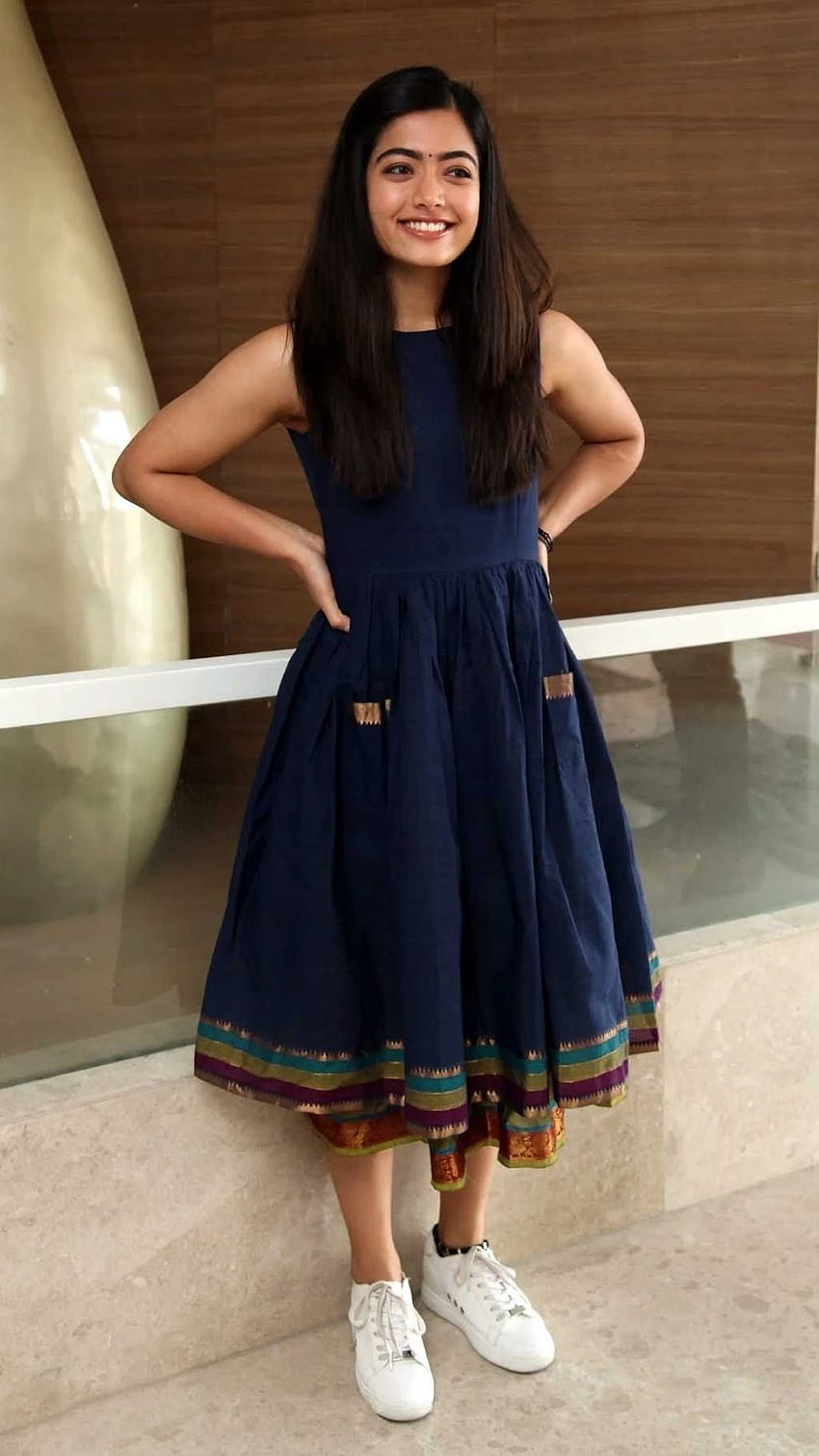 Actress Rashmika Mandanna At Dear Comrade Movie Launch  Red lace dress  Designer dresses indian Fashion attire