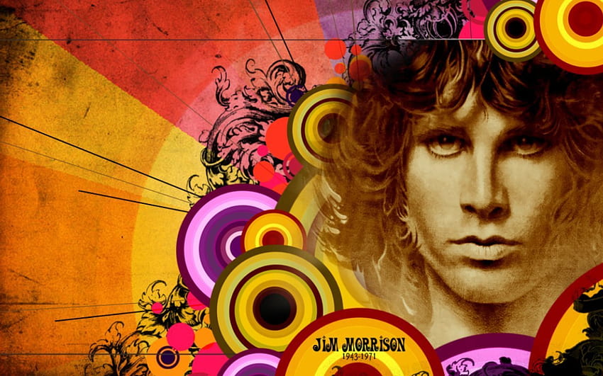 Jim Morrison - Kapılar, Kapılar Grubu HD duvar kağıdı