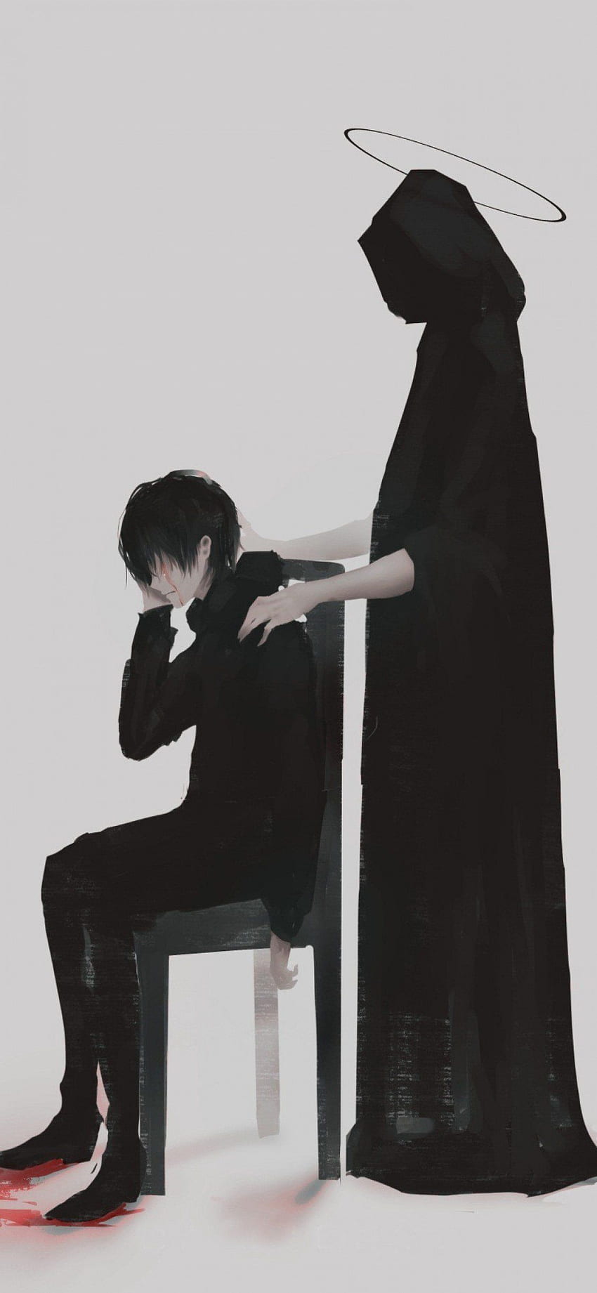 Depresyon Depresif Anime Boy - Novocom.top HD telefon duvar kağıdı