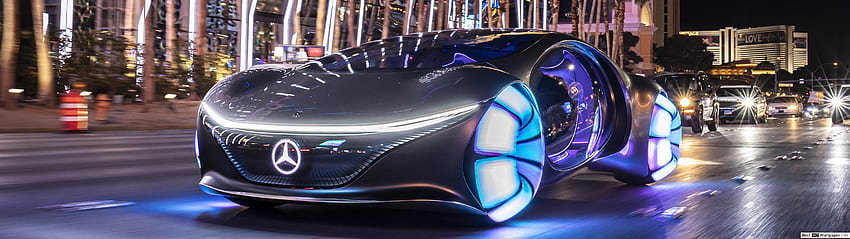 Mercedes Benz Vision AVTR (Coche conceptual inspirado en Avatar), 5120x1440 Coche fondo de pantalla