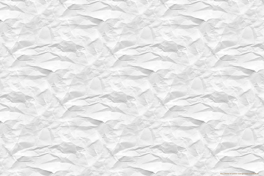 Wrinkled White Paper, Crumpled Paper HD wallpaper