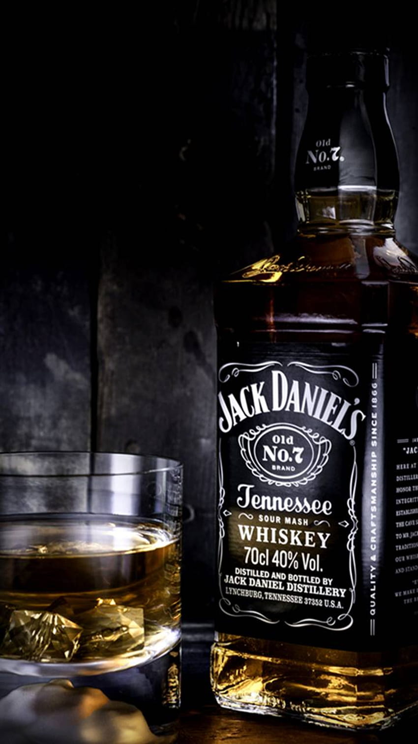 Jack Daniels, Jack Daniel's fondo de pantalla del teléfono