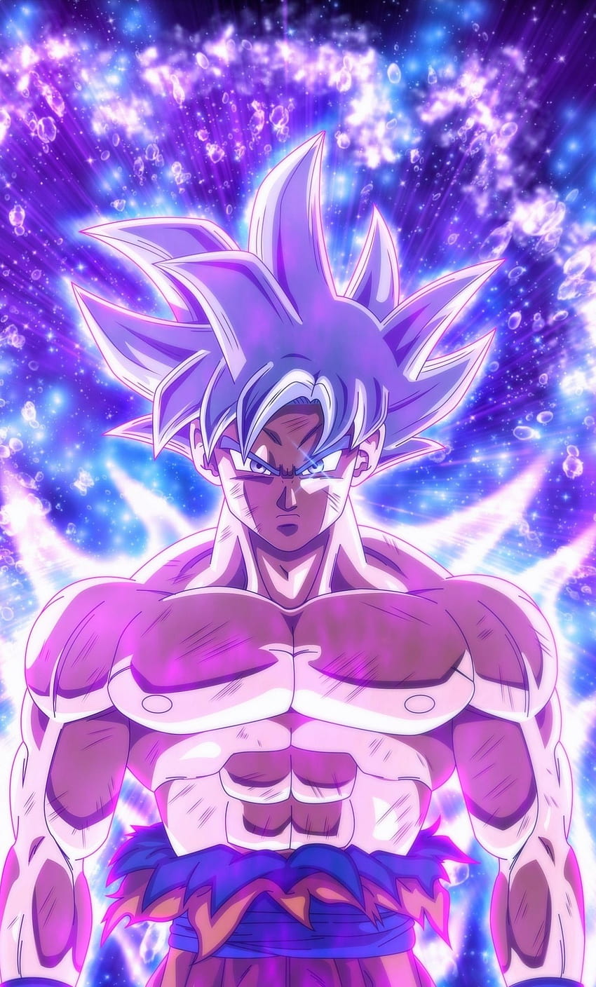 Ultra Instinct, Goku, Dragon Ball, Blue Power, - Goku beherrscht Ultra Instinct, beherrscht UI Goku HD-Handy-Hintergrundbild