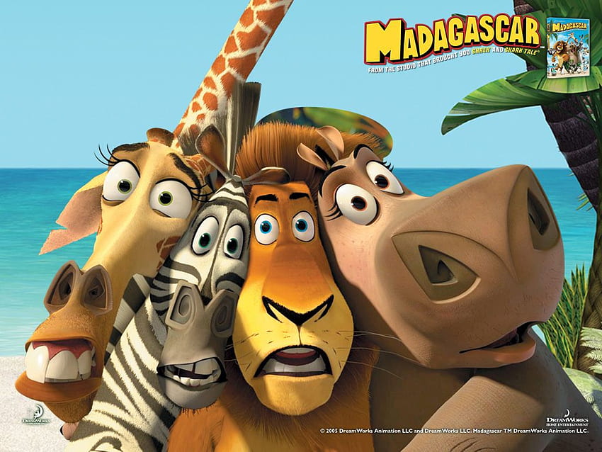 Kartun Madagaskar untuk PC Wallpaper HD