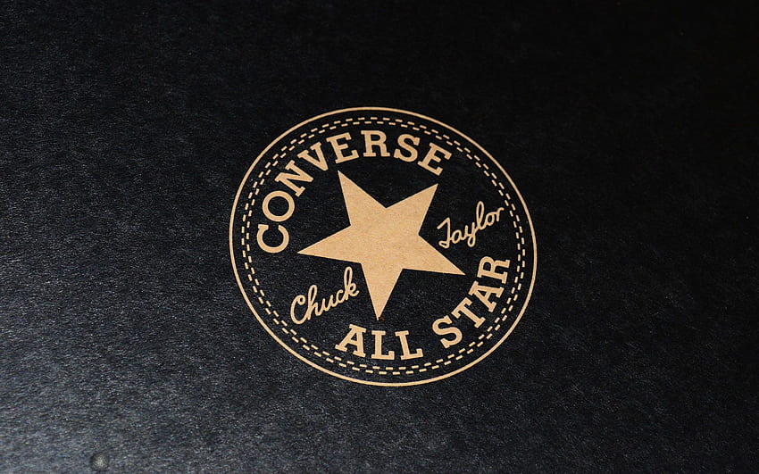 Black Converse All Star Logo On Box Gallery HD wallpaper