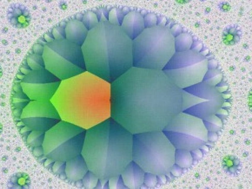 Abstrakter Pollen HD-Hintergrundbild