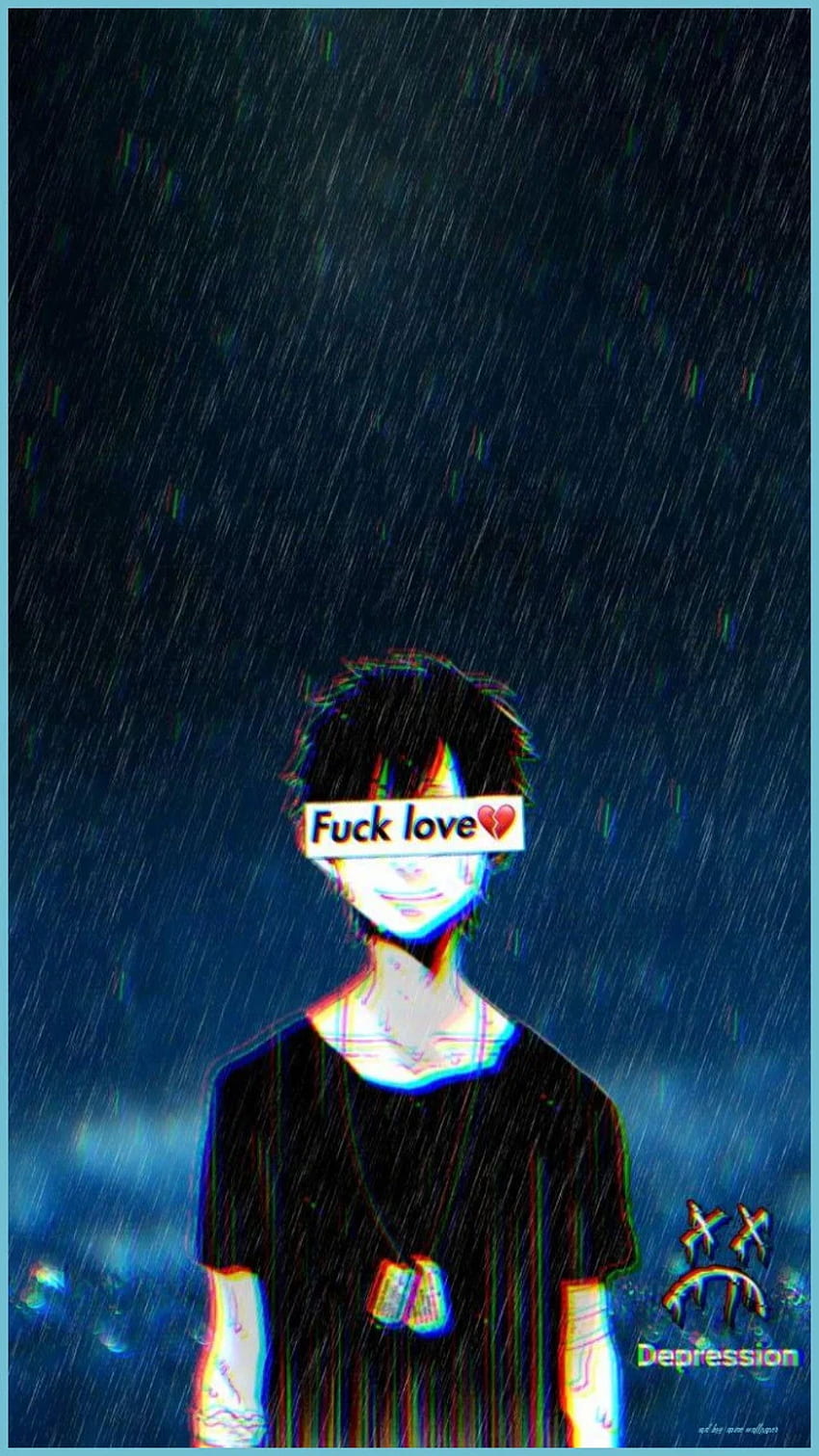 Depressed Boy - Top Depressed Boy Background - Sad Boy Anime HD phone wallpaper