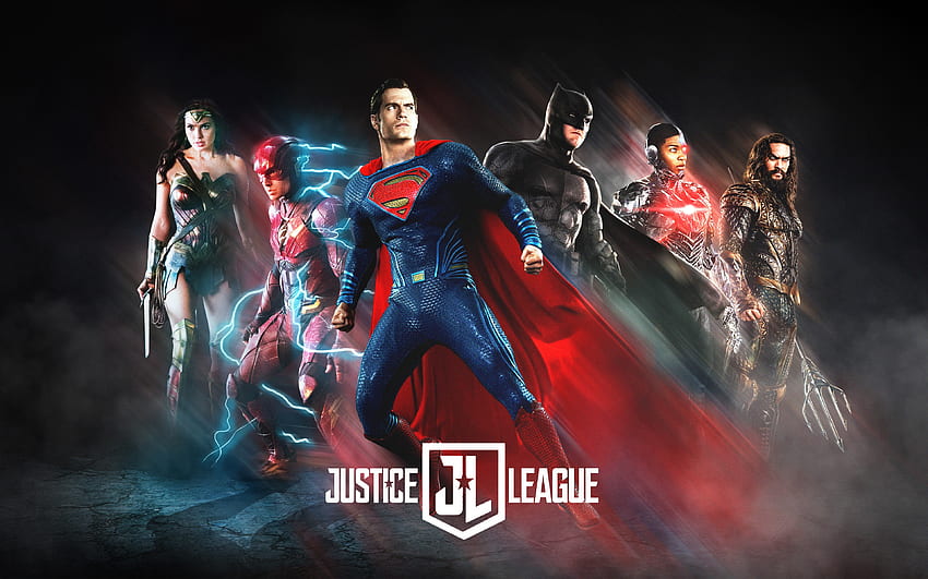 Justice League, fan art, film, affiche Fond d'écran HD
