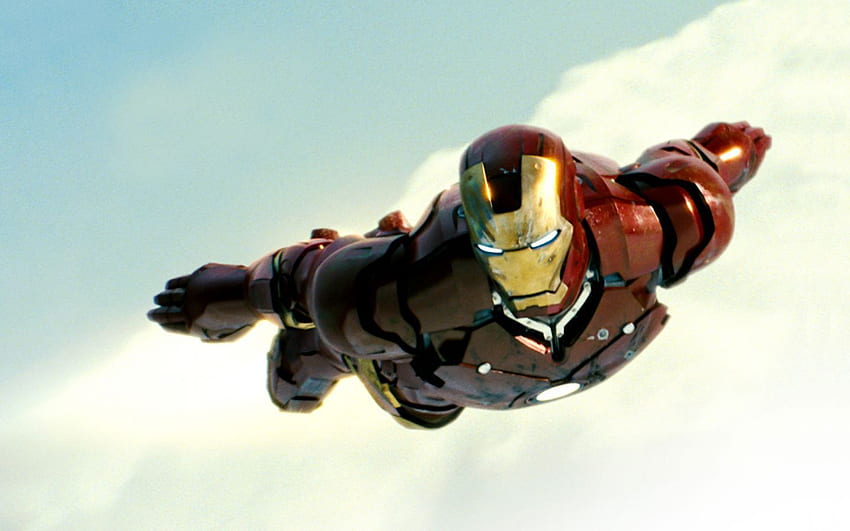 Iron Man, Iron Man Volando fondo de pantalla