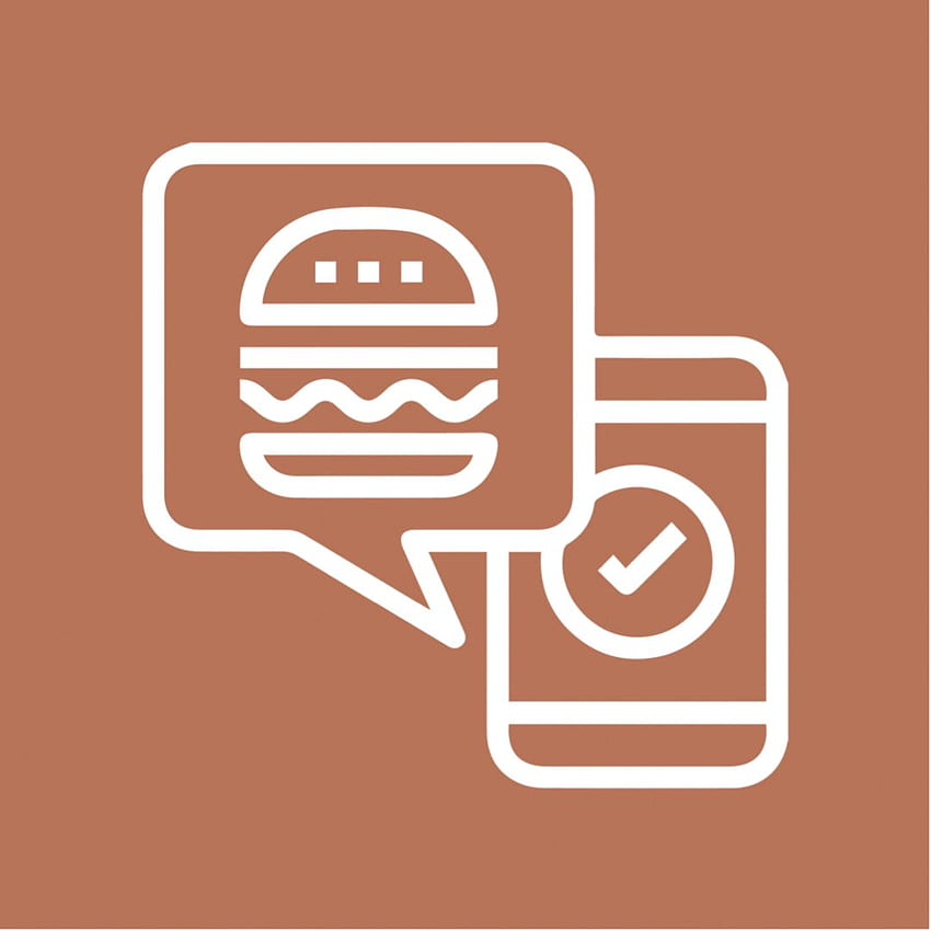Food Delivery iOS 14 app icon. Door dash, Door dash icon, App icon HD phone wallpaper