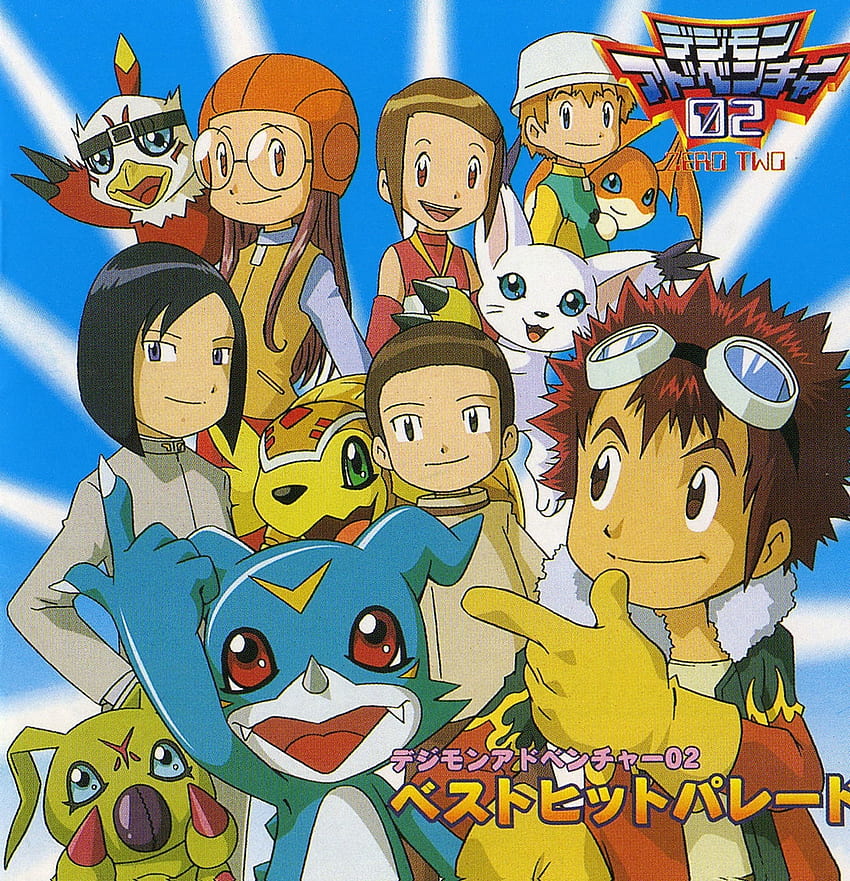 애니메이션: Digimon ดิจิม่อน, Digimon Adventure 02 HD 전화 배경 화면