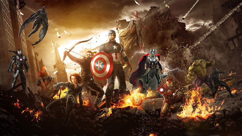 Captain America Civil War (22 ) – น่ารัก อเวนเจอร์ส ซิวิลวอร์ วอลล์เปเปอร์ HD
