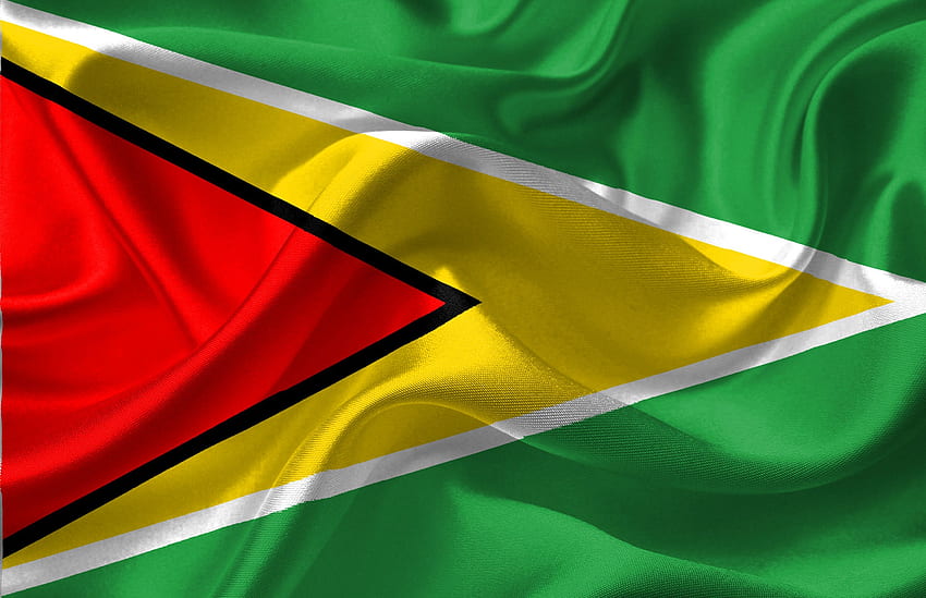 Flag Guyana America HD wallpaper