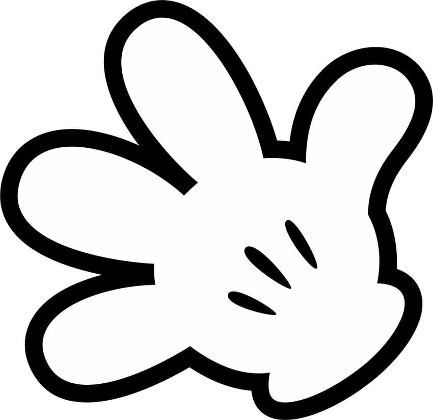 Mickey Mouse Clipart, Mickey Mouse Hands HD wallpaper