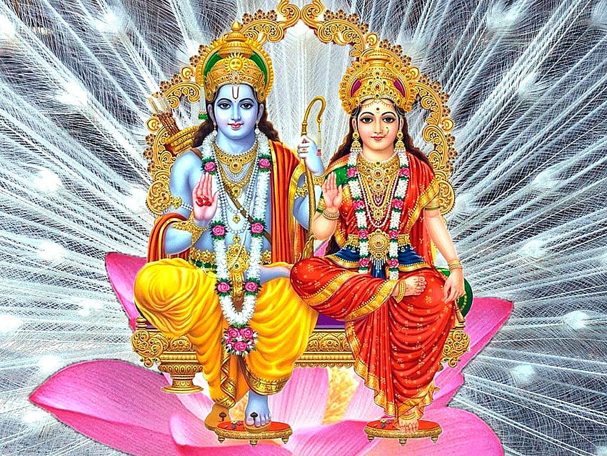 Hindu Bhagwan Ram Sita & . of Lord Rama Sita, Ramudu HD wallpaper