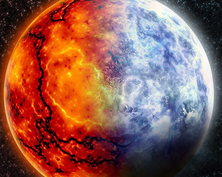güneş ateş kötü dünya cehennem cennet –, Earth On Fire HD duvar kağıdı