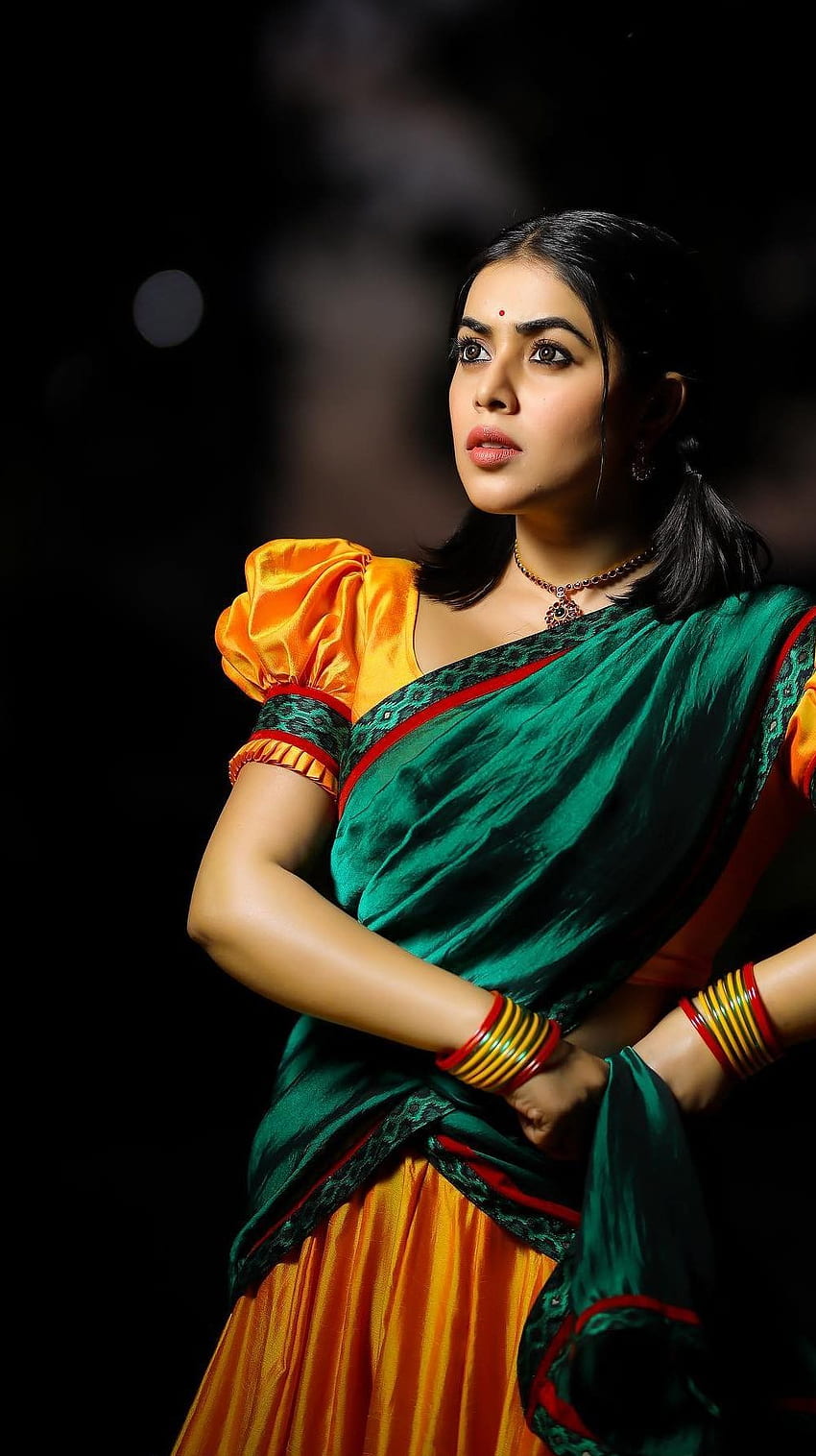 Poorna kasim, telugu actress, model, saree beauty, village girl HD phone  wallpaper | Pxfuel