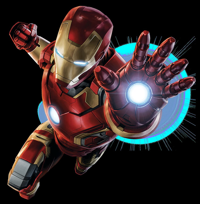 Iron Man 3D - & Background HD phone wallpaper