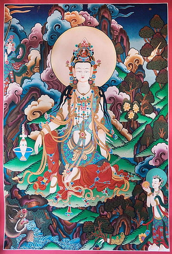 Padmasambhava Thangka - Buddhist Images