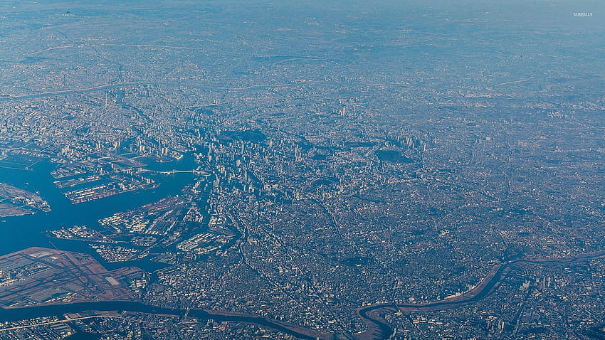 Tokyo aerial view - World, Tokyo Water HD wallpaper