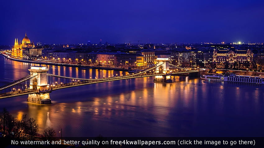 Danube River Hungarian Parliament Budapest HD wallpaper
