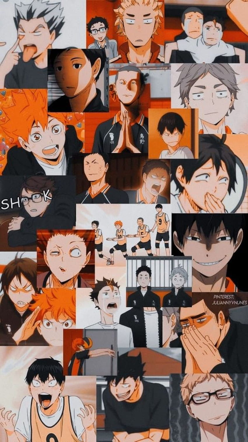 Haikyuu Android , Haikyuu Collage HD phone wallpaper | Pxfuel