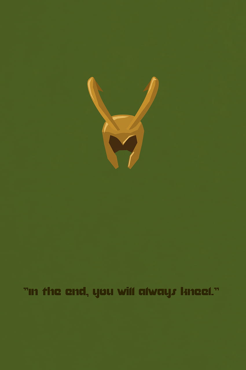 Loki Minimalist Poster. Loki , Dc comics heroes, We have a hulk HD phone wallpaper