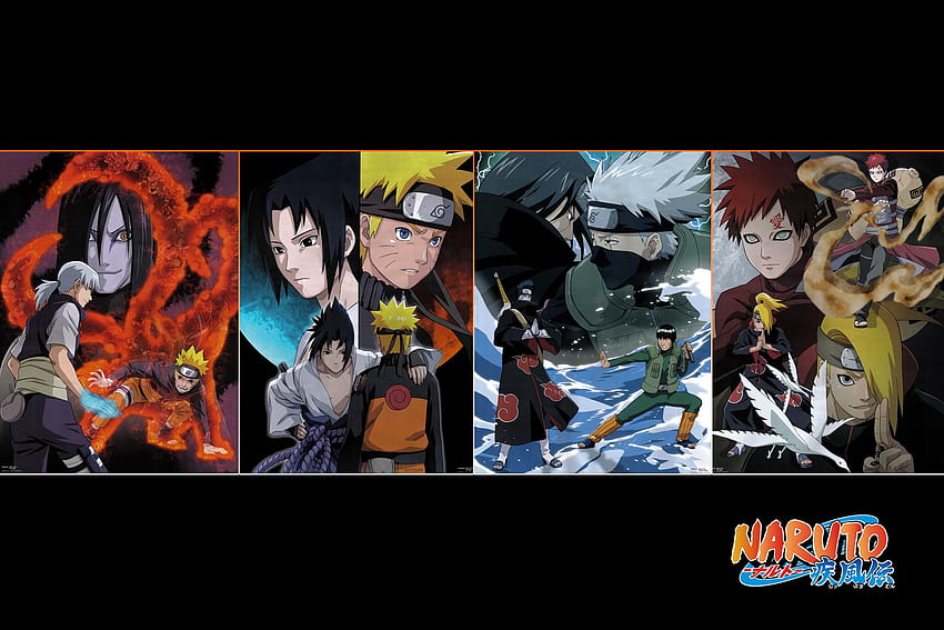 Naruto Shippuuden, sasuke, headband, black background, uzumaki naruto, ninja, kisame, hatake kakashi, gaara, itachi, shinobi, orochimaru, deidara, uchiha sasuke, rock lee, naruto uzumaki, kakashi hatake, อะนิเมะ, คาคาชิ, ซาโซริ, นารูโตะ, อิทาจิ อุจิวะ, อุจิวะ อิทาจิ, ซาสึเกะ อุจิวะ, ผมแหลม วอลล์เปเปอร์ HD
