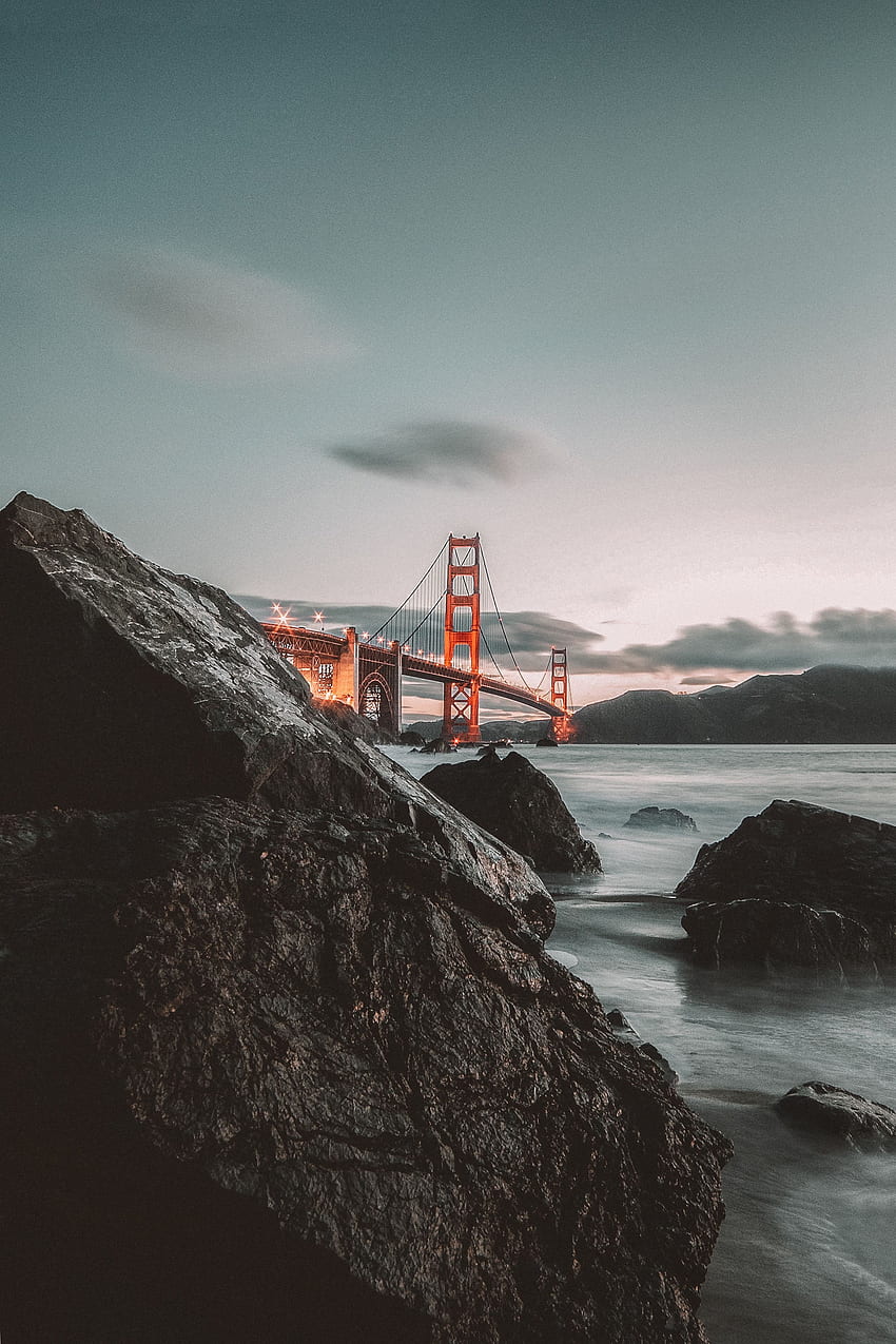 Miasta, Usa, Most, Stany Zjednoczone, San Francisco, Golden Gate Tapeta na telefon HD