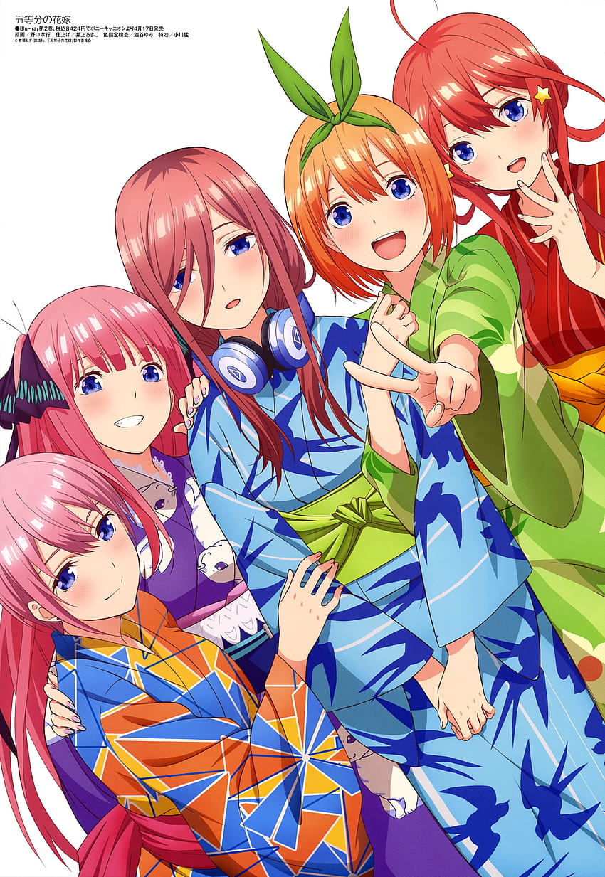 Download Quintessential Quintuplets Miku Nakano Wallpaper  Wallpaperscom