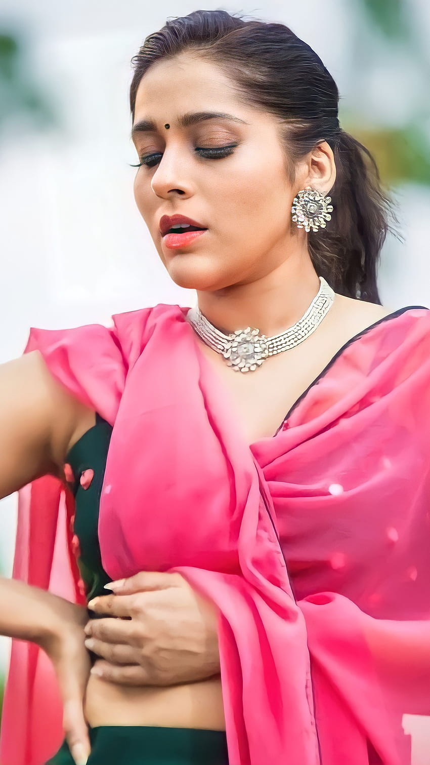 Rashmi Gautam, atriz telugu, âncora Papel de parede de celular HD