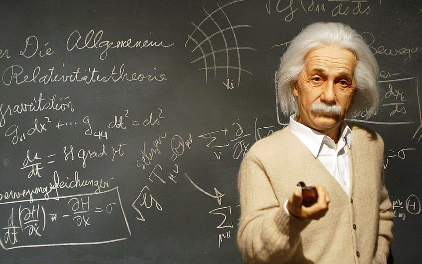 Albert Einstein, theory of relativity, physics, German, thinker, theoretical physicist, genius HD wallpaper